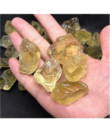 Natural Crystal Rough 100g Raw Natural Citrine Quartz Crystal Rough Stones Original Stones New Home Decoration ERTEYIN - Buy Online on GoSupps.com