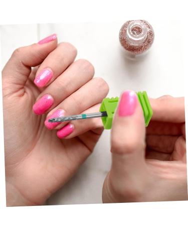 Beatifufu Nail Polisher Nail Drill Bits Nail Art Polishing Tools Manicure Drill Bits Nail Art Drill Bits Manicure Tools Drill Bits for Nails Metal Nail Drill Bit Manicure Accessories 7.00X1.30X1.30CM Green - Buy Online on GoSupps.com