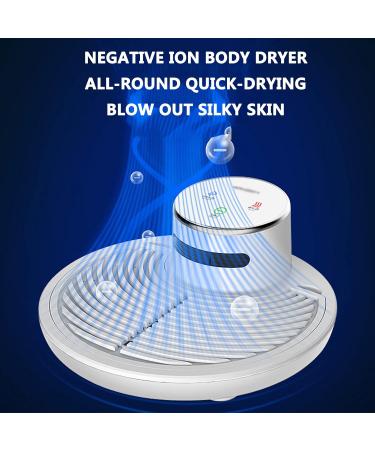 Body Dryer Negative Ions Body Heater Hair Dryer with 23000RPM Speed and 35650MS Wind Speed Heating and Cooling and LED Light for Home Bathroom Hotel - Buy Online on GoSupps.com