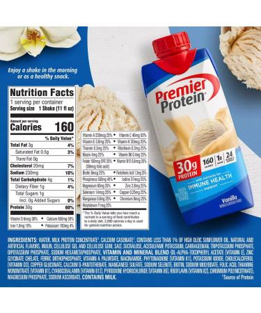 High Protein Shake Variety Pack - 6 Flavors - 11 Fl Oz (Pack of 12) - Buy Online on GoSupps.com