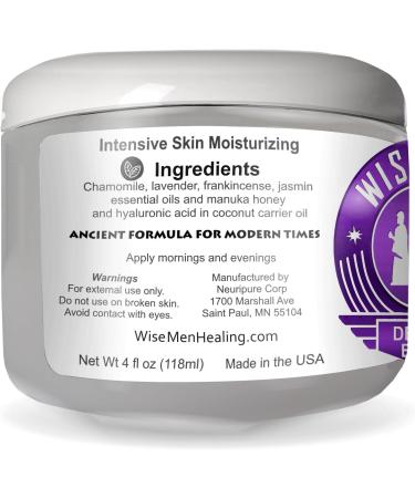 Wise Men Eczema Relief Balm - Natural Skin Soothing Cream with Essential Oils - Buy Online on GoSupps.com