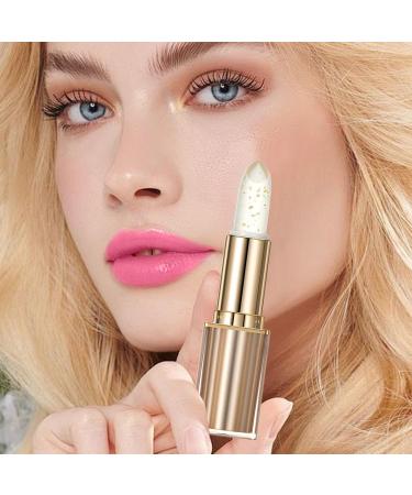  G n rique Color Change Lipstick Mood Reactive Tinted Balm Gold Crystal Shimmer Hydrating Plumper Stain Long-Lasting Glossy Makeup Cosmetic for Women Teens Girls Daily Looks - Buy Online on GoSupps.com