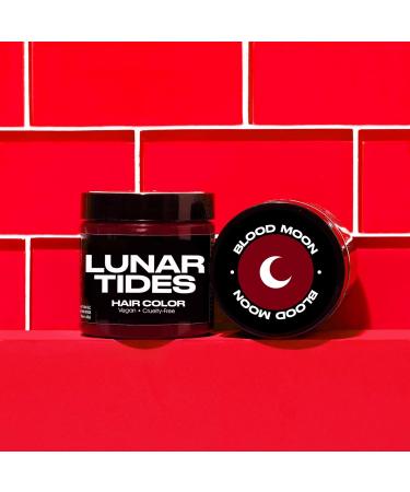 Lunar Tides Blood Moon Red Semi Permanent Hair Dye 118ml - Vibrant Color Long-Lasting & International Shipping - Buy Online on GoSupps.com