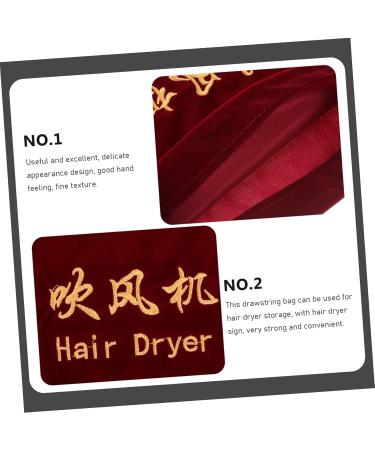 CANIGHT 3 Pcs Hair Dryer Storage Bag Hair Styling Tools Bag Hair Blow Dryer Bag Travel Hair Dryer Fabric - Buy Online on GoSupps.com