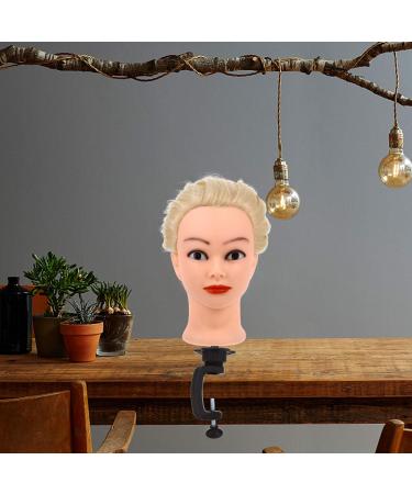 Lurrose Wigs - Straight Hair Dressing Manikin Doll with Clip Braids & Dreadlocks in Mixed Colors - Perfect for Makeup & Styling - Buy Online on GoSupps.com