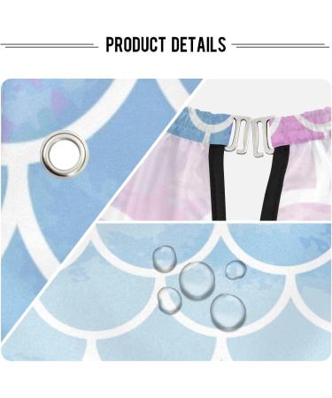 Waterproof Barber Cape - Pink Blue Mermaid Scales & Cheetah Haircut Bib | Unisex Hair Cutting Cape for Men & Women - Buy Online on GoSupps.com