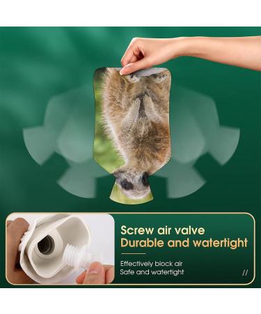 Animal Hot Water Bottle with Plush Cover - Bed Warmer for Adults & Kids | 26.5x15.3cm | Ideal for Comfort & Relief - Buy Online on GoSupps.com