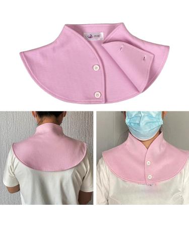 Amagogo Summer Air-Conditioned Room Shoulder Pads & Neck Sleeves - Breathable Soft Warmth for Sleeping | Pink Rose - Buy Online on GoSupps.com