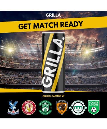 Grilla Energy Drink (Original) 24x 250ml - Buy Online on GoSupps.com