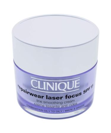 Clinique Repairwear Laser Focus Line Smoothing Cream SPF 15 for Combination Oily to Oily Skin - 1.7 oz - Buy Online on GoSupps.com