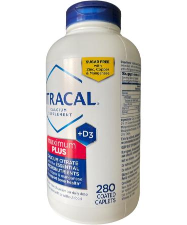 Citracal Calcium Citrate Caplets + D3 280 ct. (Packaging May Vary) - Buy Online on GoSupps.com