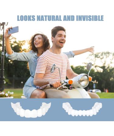 Frenzify Provisional Cosmetic Veneers - Artificial Teeth for Men & Women | Plug-In Dentures & Prosthese - Buy Online on GoSupps.com