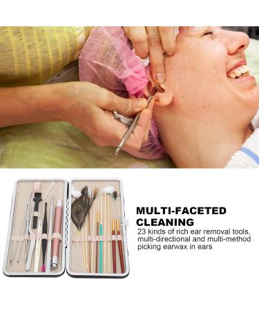 23pcs Spiral Double Ended Black Ear Wax Removal Tool Set - Buy Online on GoSupps.com