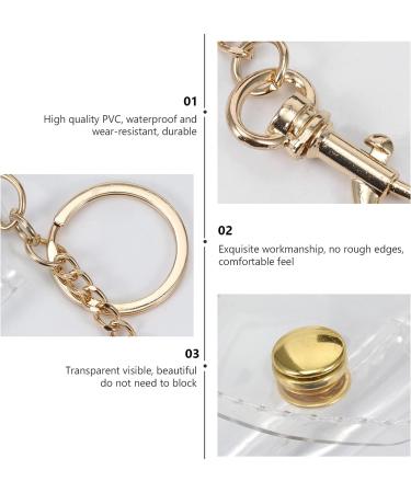 VALICLUD Clear Lipstick Chapstick Keychain - Key Fob Holder - Buy Online on GoSupps.com