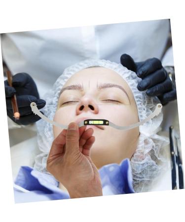 Beavorty 3pcs bow eyebrow ruler make up kit microblading caliper measuring tool drawing tool draw a line - Buy Online on GoSupps.com