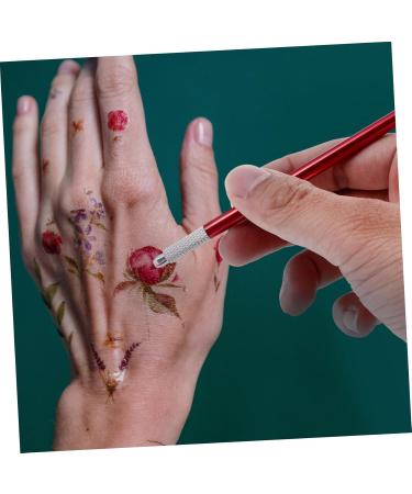 POPETPOP 7pcs Metal Embroidery Pen Retainer Holder Needle Pens Detail Pen Embroidered Pen Tool Holder Fogging - Buy Online on GoSupps.com