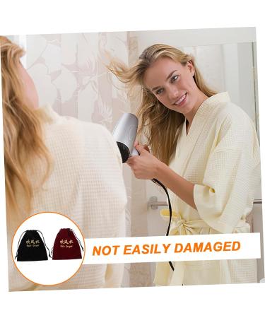 Sosoport 2pcs Hair Dryer Storage Bag Duffle Bag for Travel Styling Tools Appliances Travel Bag Hotel Supplies - Buy Online on GoSupps.com