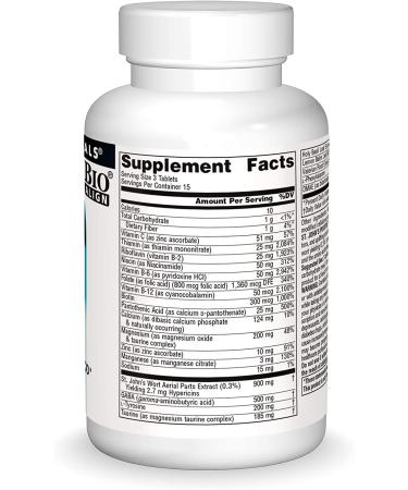 Source Naturals St. John's Positive Thoughts - 45 Tablets for Mood Support - Buy Online on GoSupps.com