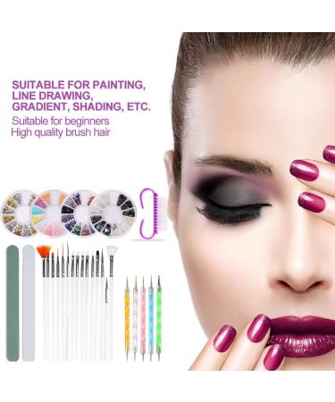 Delicate And Elastic Nail Dotting Pen Nail File Design Practical Exquisite Workmanship Beauty Salon for Home Manicure Store Salon Shop - Buy Online on GoSupps.com