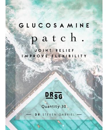 Dr. Steven Gabriel Glucosamine Topical Patch | Doctor Formulated Joint Relief | Improve Flexibility & Chondroitin - 30 Day Supply | International Shipping Available - Buy Online on GoSupps.com