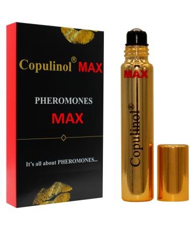 Pherolec Global COPULINOL MAX 100% Pheromone for Women Strength Pheromones Perfumes for Women Cologne Essential Oil Long-lasting Infused Scent Travel Perfume For Her Fragrances 0.27 Fl. Oz Roll On