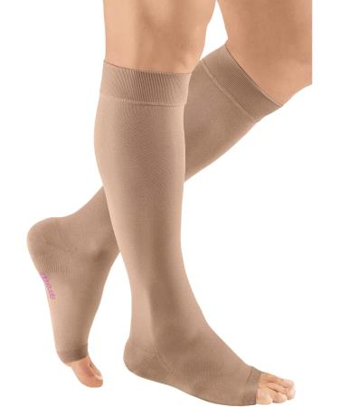 Buy Mediven Plus Calf High Compression Stockings - 30-40 mmHg Open Toe for Men & Women | International Shipping Available - Buy Online on GoSupps.com