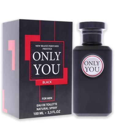 New Brand Perfumes Only You Black EDT Spray Men 3.3 oz OYOU1M 3.3 Ounce (Pack of 1) - Buy Online on GoSupps.com