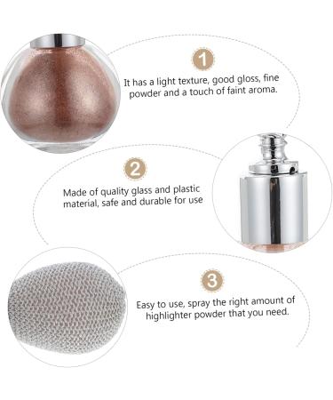 POPETPOP Sequins Body Bottle Gloss Tool Loose Dust Shimmer Blush Hair Women Spraying Glitter Makeup for As Shown 2 7.5x6cm - Buy Online on GoSupps.com
