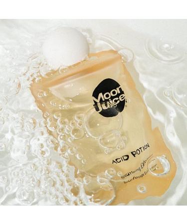 Moon Juice Acid Potion - Vegan Liquid Exfoliator for Clear Skin - AHA + BHA Complex with Niacinamide - 3.3oz - Buy Online on GoSupps.com