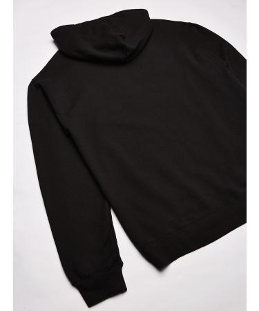 Hanes Men's Comfortwash Garment Dyed Hoodie Sweatshirt - Black | Medium Size - Buy Online on GoSupps.com