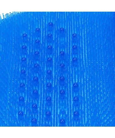 Premium PVC Shower Foot Scrubber Mat | Professional Massage Cleaning Pad with Suction Cups for Home Bath - Buy Online on GoSupps.com