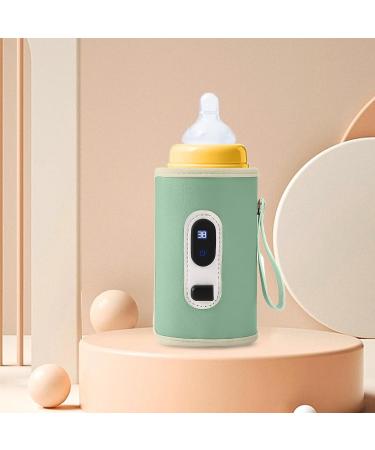 Portable USB Baby Bottle Warmer Bag - 5 Gears Adjustable, Pink - For Milk and Food - Buy Online on GoSupps.com