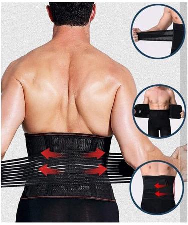 Back Support Belts for Lower Back Pain Relief | Herniated Disc & Sciatica | Double Compression Waist Support - Buy Online on GoSupps.com