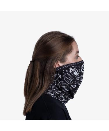 Buff Unisex Original EcoStretch Neckwear - Multifunctional Scarf (1 Pack) - One Size Black | Shop Internationally - Buy Online on GoSupps.com