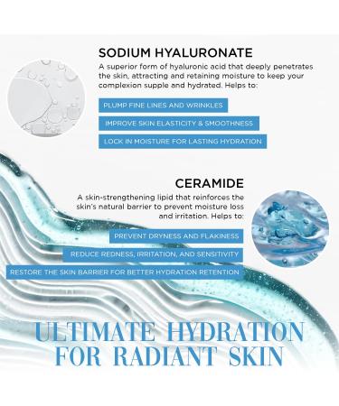 Context Skin Hyaluronic Acid Serum for Face - Deeply Hydrates & Plumps Smooths Fine Lines Enhances Elasticity & Restores Radiance - Pure Hyaluronic Serum for Glowing Youthful Skin - 1.69 Fl oz - Buy Online on GoSupps.com