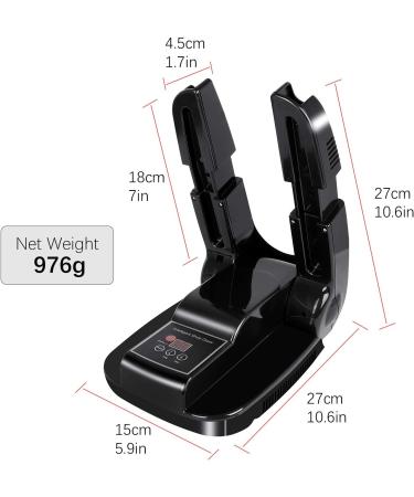 Upstartech Shoe Dryer - Electric Boot Dryer & Foot Warmer with Intelligent Timing Folding Design Dehumidification & Deodorization for All Sizes - Buy Online on GoSupps.com
