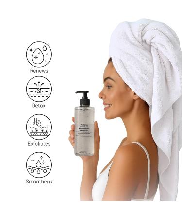 Avyya Purifying Shower Gel for Men and Women | Backne and Blemish Control | Smoothens Clarifies Exfoliates detoxifies | Soap-Free No Parabens - 10.14 fl oz - Buy Online on GoSupps.com