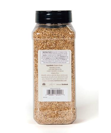 Rodelle Toasted Natural Sesame Seeds 18 Oz - Premium Quality Sesame Seeds - Buy Online on GoSupps.com