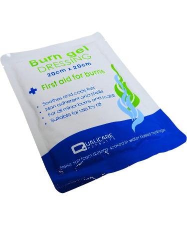 10x Large 20cm x 20cm Non-Adherent Burn Wound Dressing Pads for First Aid - Buy Online on GoSupps.com