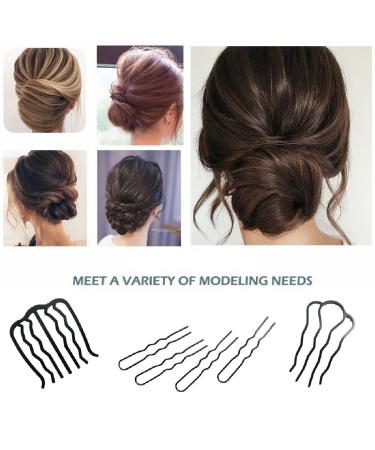 Shop Hair Plug-In Comb: 6 Metal Hair Feast Socket Large Hairpin & Side Comb for Women & Girls - Available in 3 Sizes - Buy Online on GoSupps.com