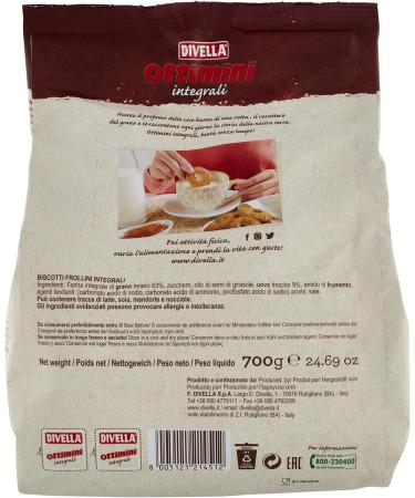  Divella Divella Ottimini Integrali Cork Biscuits with Solid Grain Flour 700 g Biscuits Cookies Set of 3 - Buy Online on GoSupps.com