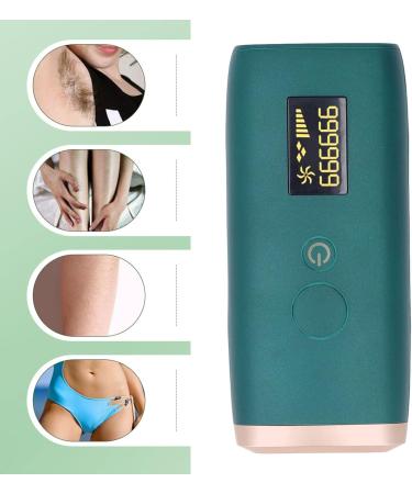 Pain-Free Hair Remover Device with Green LCD 5 Modes Ergonomic Handle - Safe Home Use (EU 100 240V) - Buy Online on GoSupps.com