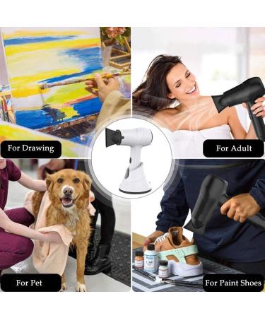 Cordless Hair Dryer Rechargeable Hair Dryers Portable Hot & Cold Wind Blow Dryer with Diffuser & Removable Nozzle for Blowing Hair/Painting Drying/Outdoor Travel - Support Car AC 12-24V Charging - Buy Online on GoSupps.com