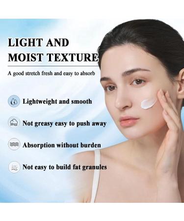 5 in 1 Moisturiser Face Women 24-Hours Hydration Anti Wrinkle Face Cream Anti Redness Cream for Face Anti Aging Face Cream with Vitamin C Nicotinamide Spot Cream Fast-Absorbing &Non-Greasy Formula - Buy Online on GoSupps.com