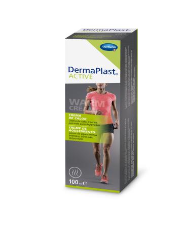 Dermaplast Active heat cream nourishing and moisturizing before and after physical exertion promotes muscle relaxation bumps bruises inflammation band injuries 100 ml of warm cream