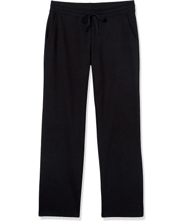 Amazon Essentials Women's French Terry Fleece Sweatpant | Black Medium | Plus Size Option - Buy Online on GoSupps.com
