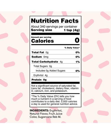 Purecane No Calorie Brown Sweetener 12 oz - Zero Calorie Natural Sugar Substitute - Buy Online on GoSupps.com