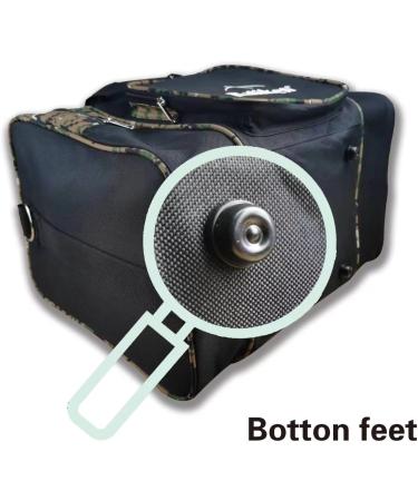 WaLiken Single Bowling Ball Tote Bag - Forest Camo | Holds 1 Ball & 1 Pair Shoes | Mens 13 Shoes | Durable & Stylish - Buy Online on GoSupps.com