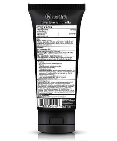 BlackGirlSunscreen SPF 30 - 3 FL OZ - Made by Women of Color for People of Color - Buy Online on GoSupps.com