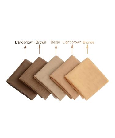 1/4 Yard Swiss Lace Net for Wig Caps & Closure Foundations - Light Brown - Buy Online on GoSupps.com